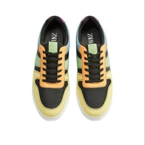 - ZARA CONTRASTING SNEAKERS MULTICOLOR2201/820